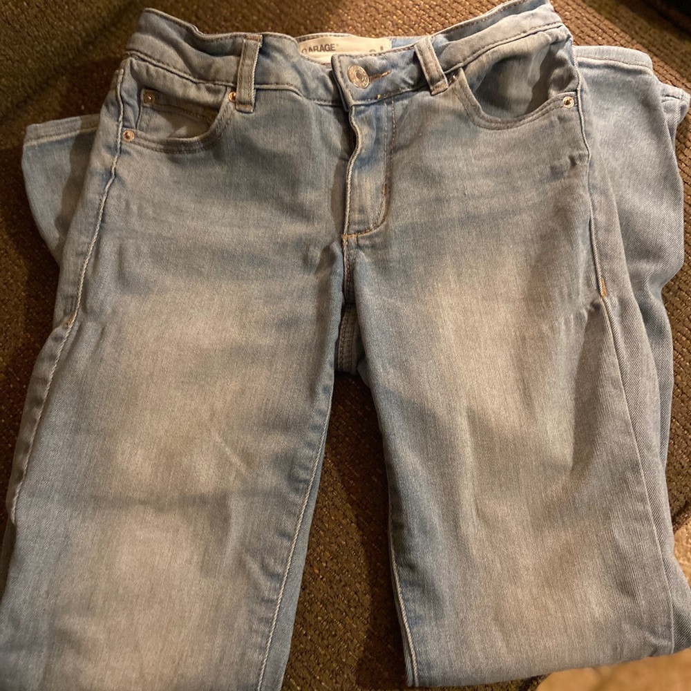 Garage Mid-Rise Skinny Jeans